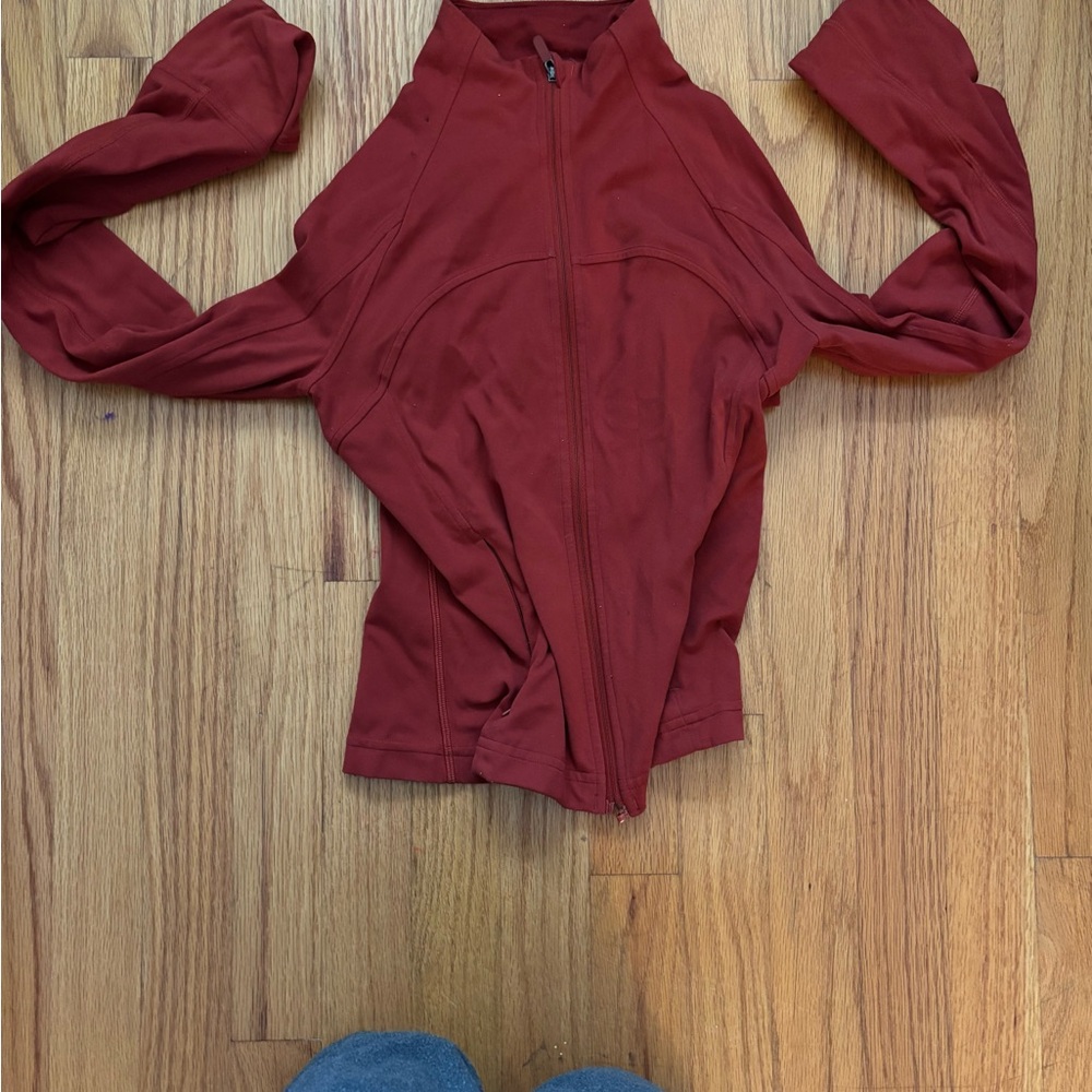lululemon define jacket red